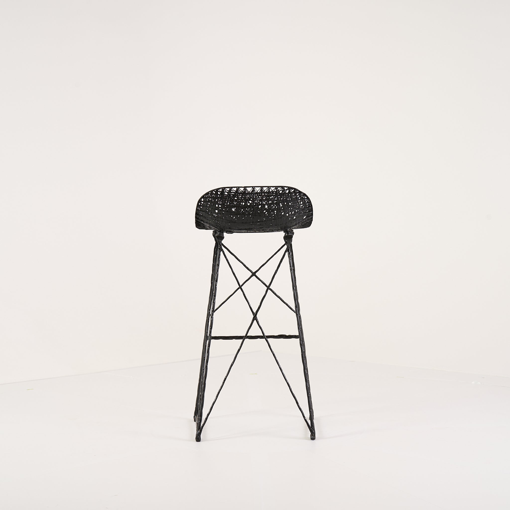 Carbon Bar Stool by Moooi in High | Floor Sample – Very Good | Shop Now | MO-MOO-8718282340166-131-Hero Image-7