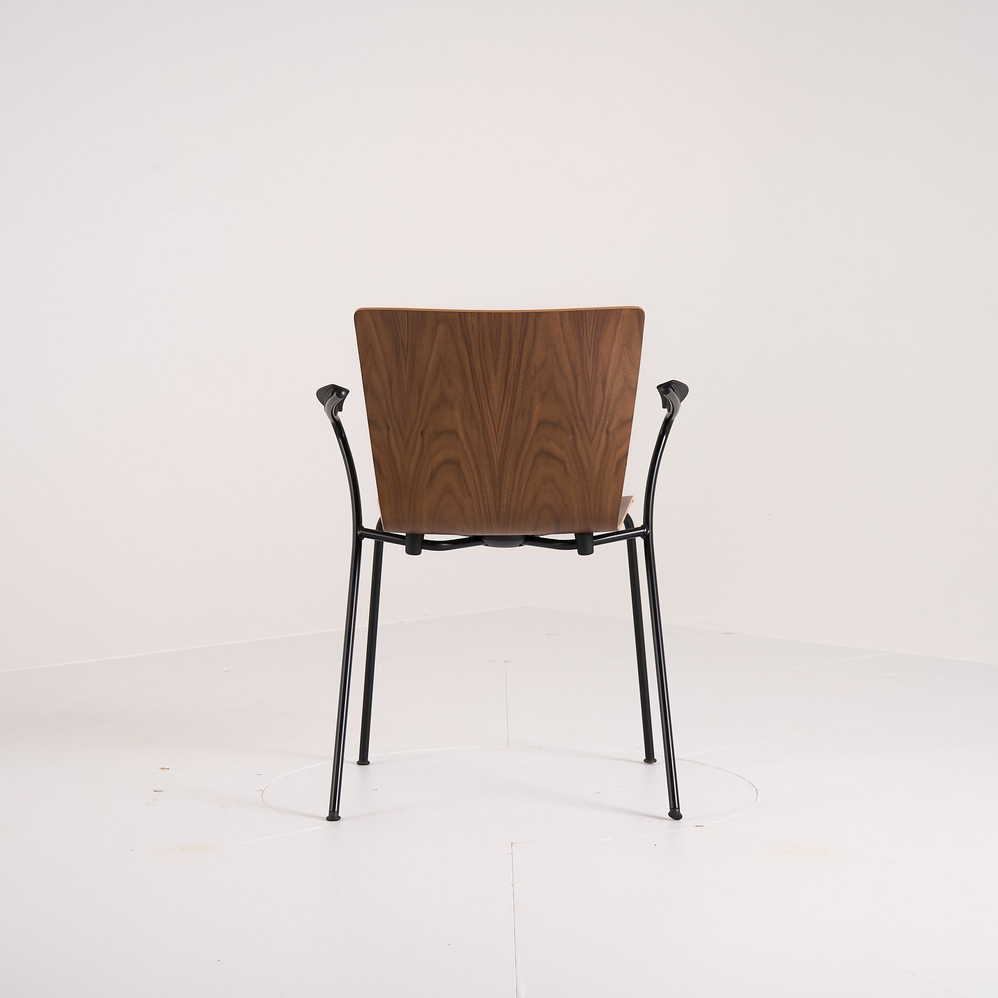 Vico Duo Chair by Fritz Hansen in Walnut Armchair / Black | Floor Sample – Very Good | Shop Now | MO-FHA-VM111-82-Hero Image-4