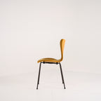 Series 7 Chair  by Fritz Hansen in Belfast Ochre / Burnt Yellow Ash / Brown Bronze | Floor Sample – Very Good | Shop Now | MO-FHA-3107FRU-62-Hero Image-5