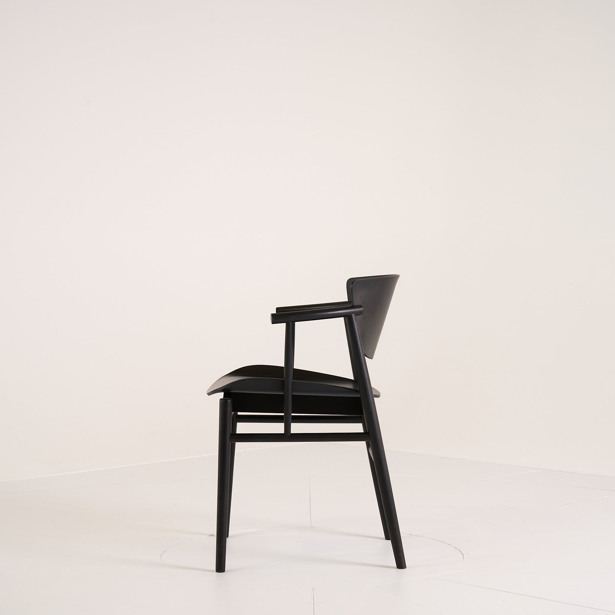 N01 Chair by Fritz Hansen in Black Oak / Black Oak | Gently Used – Good | Shop Now | MO-FHA-N01-124-Hero Image-1