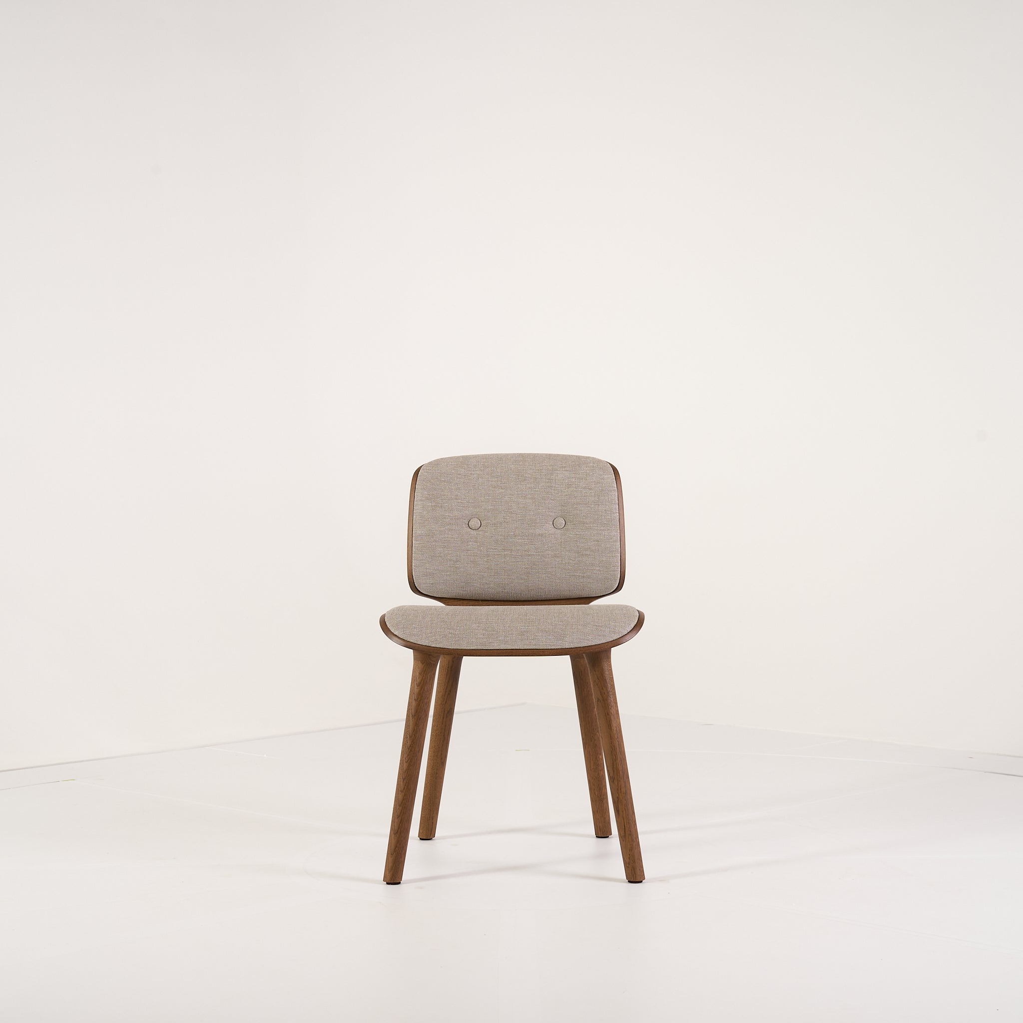Nut Dining Chair by Moooi in Justo / Muse / Cinnamon | Open Box – Excellent | Shop Now | MO-MOO-8718282746166-151-Hero Image-7