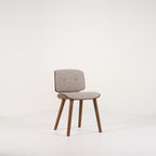 Nut Dining Chair by Moooi in Justo / Muse / Cinnamon | Open Box – Excellent | Shop Now | MO-MOO-8718282746166-151-Hero Image-5