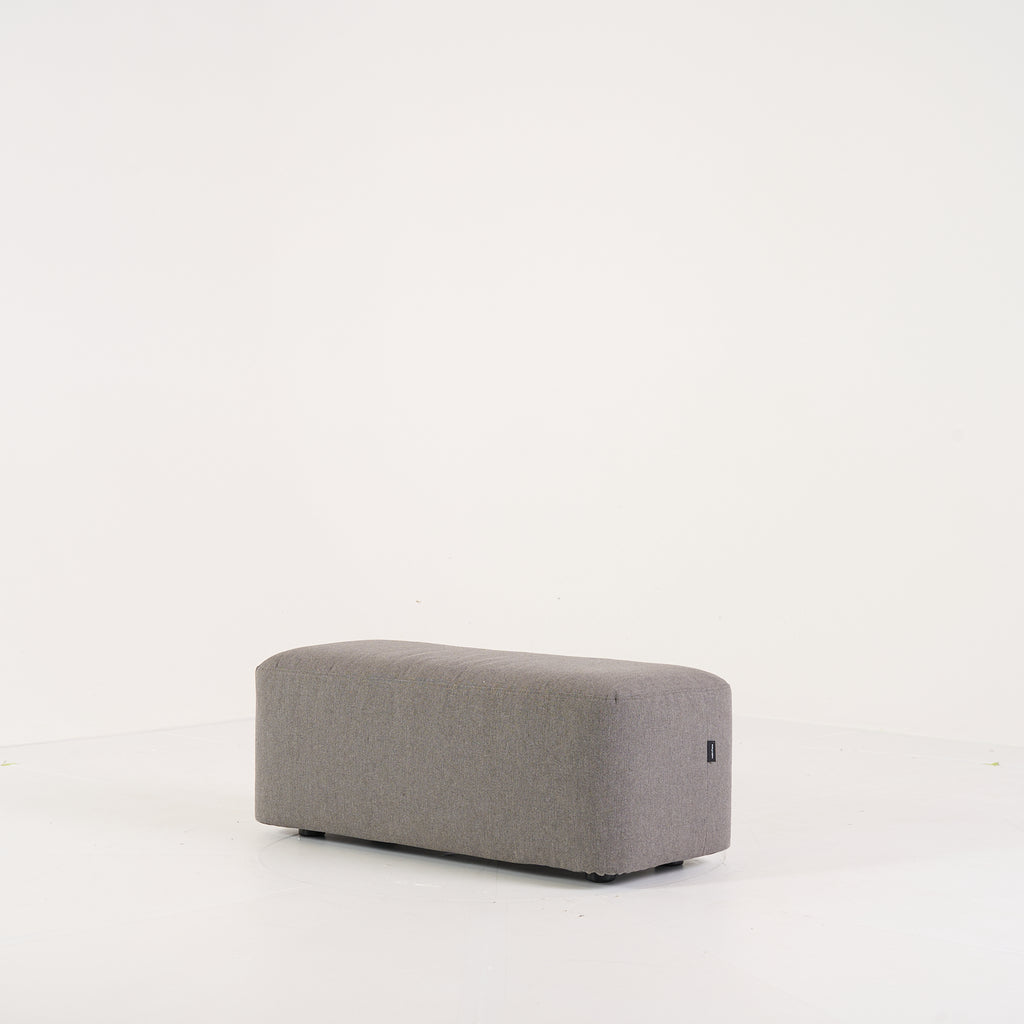 Confluences Footstool by Ligne Roset in Sunbrella Heritage Granit | Floor Sample – Very Good | Shop Now | MO-LIR-14124200-1202-Hero Image-4