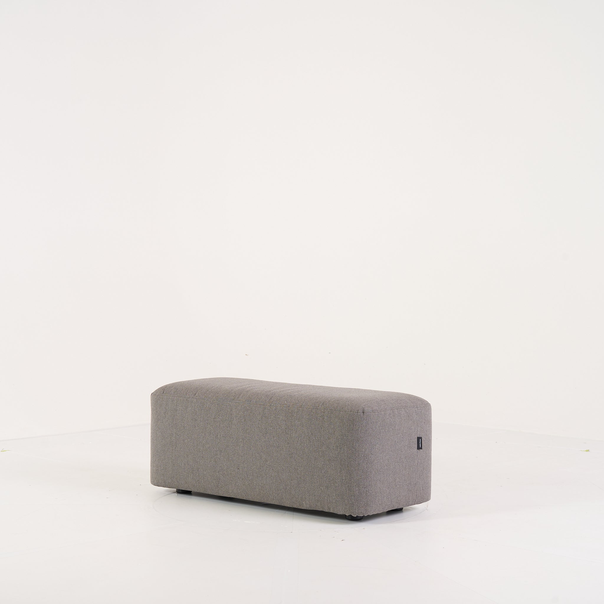 Confluences Footstool by Ligne Roset in Sunbrella Heritage Granit | Floor Sample – Very Good | Shop Now | MO-LIR-14124200-1202-Hero Image-4