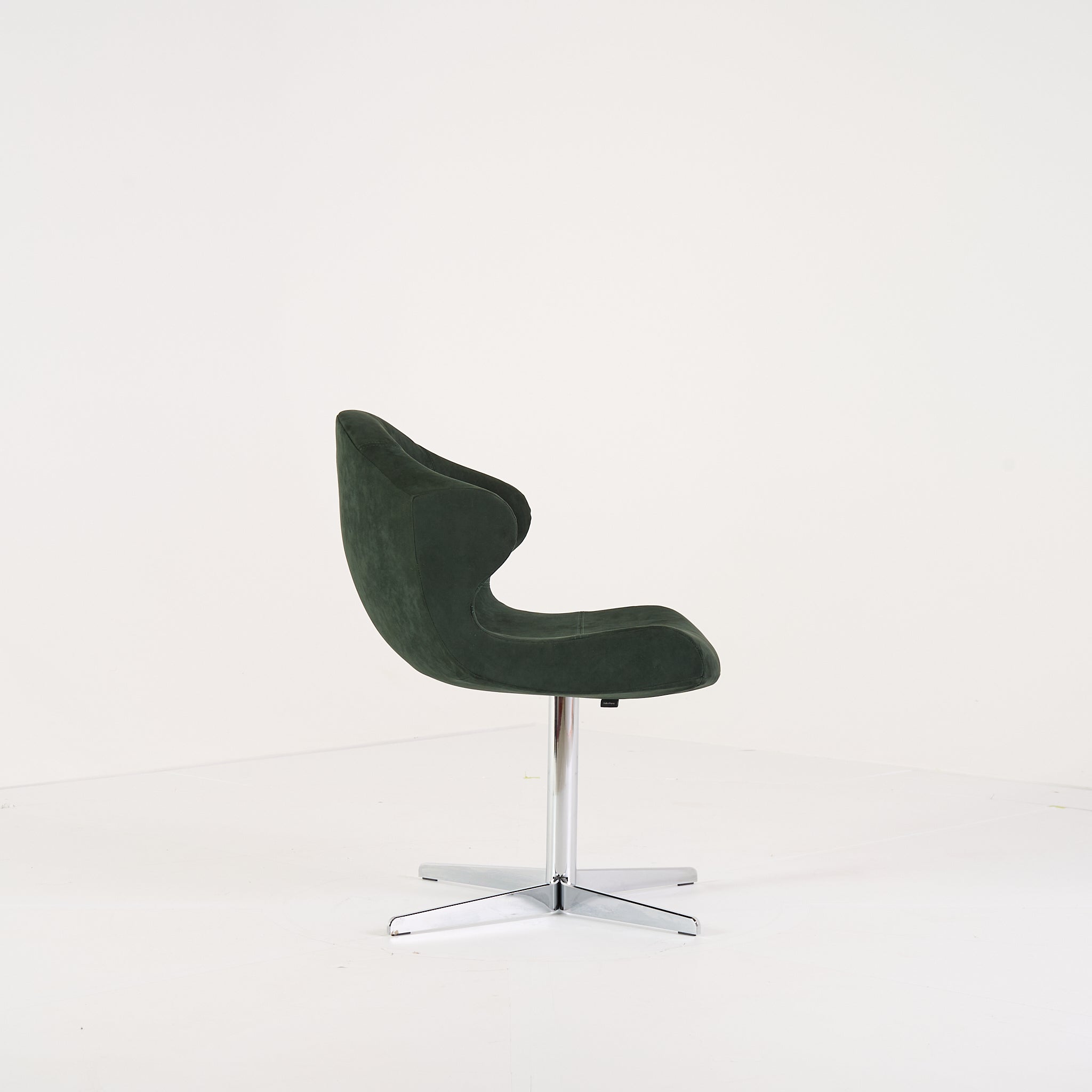 Alster Chair by Ligne Roset in Alcantara Malachite | Floor Sample – Very Good | Shop Now | MO-LIR-10260100-1213-Hero Image-7