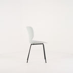 Hana Chair Un-Upholstered  by Moooi in Concrete Grey / Non-Stackable Black Legs | Project Piece – As-Is | Shop Now | MO-MOO-8718282380315-1444-Hero Image-3