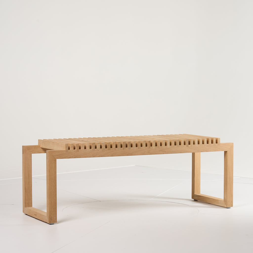 Cutter Bench by Fritz Hansen in Oak / Oak | Floor Sample – Very Good | Shop Now | MO-FHA-S1920400-102-Hero Image-2