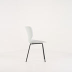 Hana Chair Unupholstered  by Moooi in Concrete Grey / Black / Non-Stacking | Floor Sample – Very Good | Shop Now | MO-MOO-8718282380315-1433-Hero Image-3