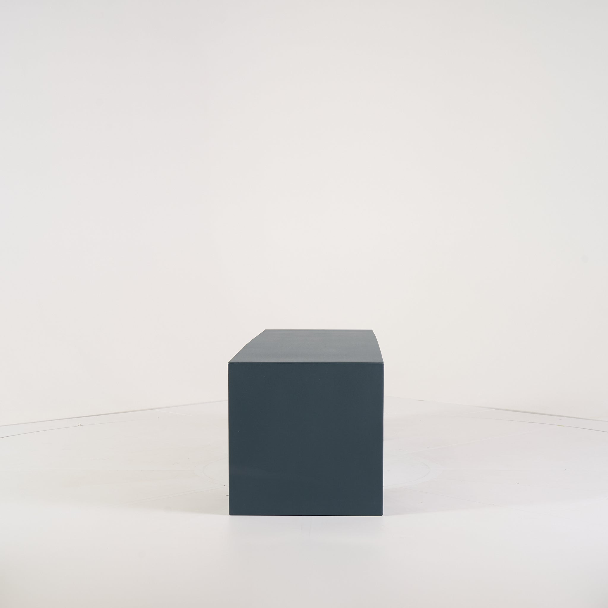 Vignelli Bench 60" by Heller in Medium / Slate | Open Box – Excellent | Shop Now | MO-HLR-1034_27-1363-Hero Image-2