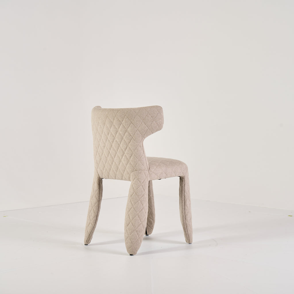 Monster Chair (with Arms) by Moooi in Custom Embroidered Divina Melange | Floor Sample – Very Good | Shop Now | MO-MOO-MOSMC_M_DM-180-Hero Image-2
