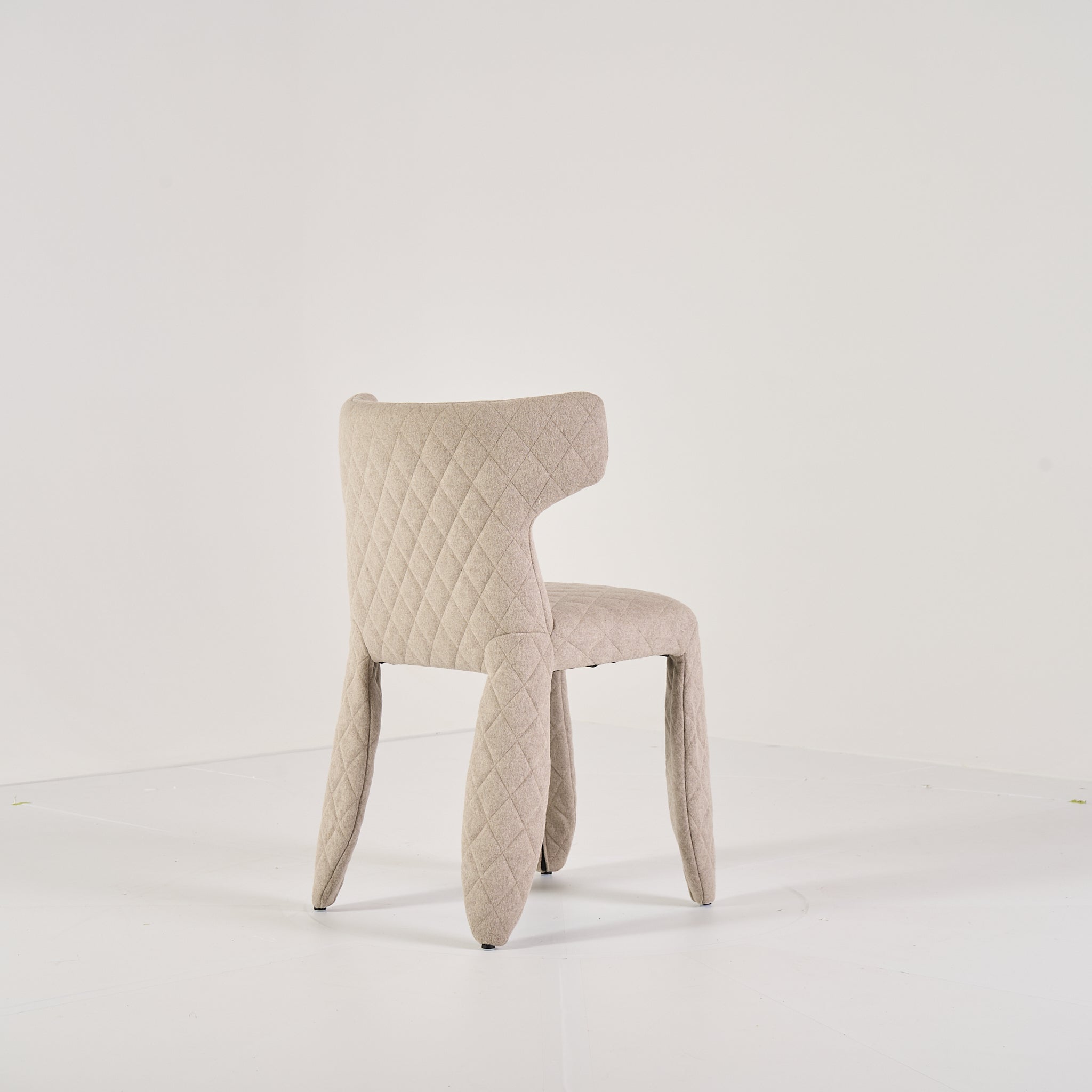 Monster Chair (with Arms) by Moooi in Custom Embroidered Divina Melange | Floor Sample – Very Good | Shop Now | MO-MOO-MOSMC_M_DM-180-Hero Image-2