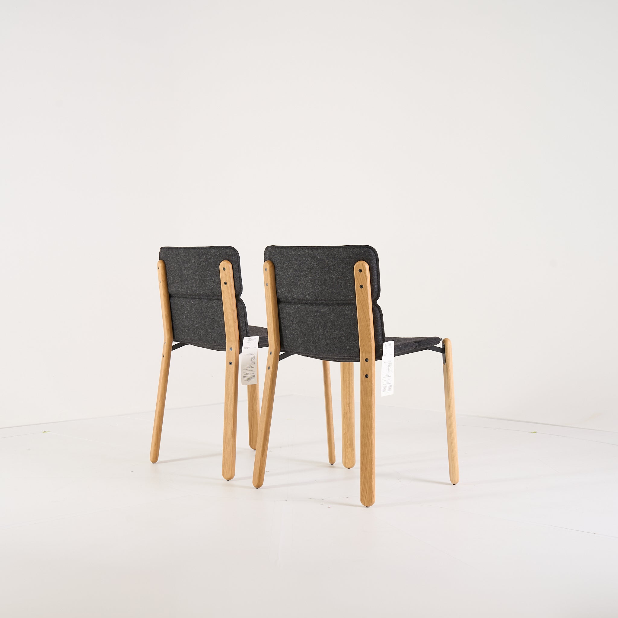 Paddock Chair Set of 2 by Ligne Roset in Feutre Anthracite | Open Box – Excellent | Shop Now | MO-LIR-10260880-1219-Hero Image-4