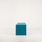 Vignelli Bench 60" by Heller in Medium / Turquoise | Floor Sample – Very Good | Shop Now | MO-HLR-1034_28-1362-Hero Image-3