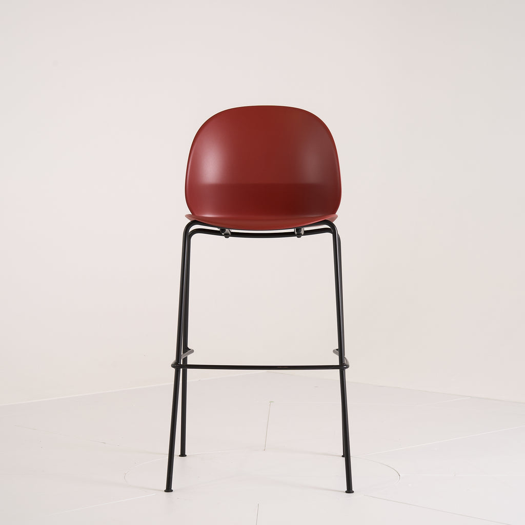 Recycle Barstool by Fritz Hansen in Dark Red / Black | Gently Used – Good | Shop Now | MO-FHA-N02_50-86-Hero Image-4