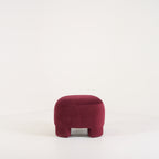 Taru Ottoman by Ligne Roset in Gentle Bordeaux | Floor Sample – Very Good | Shop Now | MO-LIR-14300300-1216-Hero Image-6