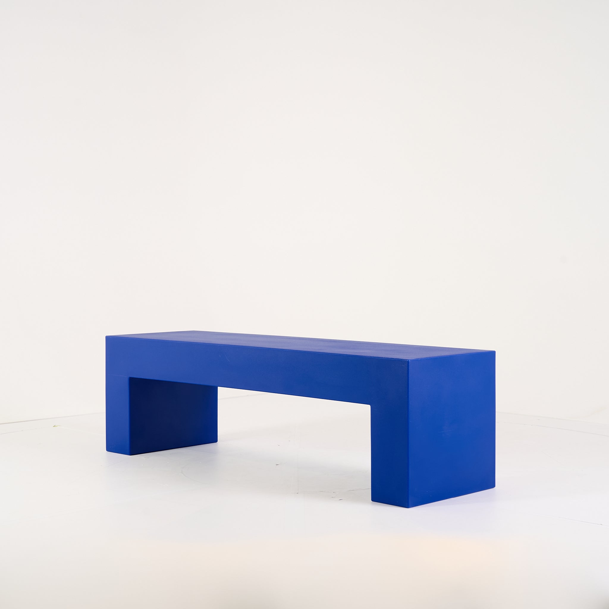 Vignelli Bench by Heller in Medium / Blue | Gently Used – Good | Shop Now | MO-HLR-1034_10-1359-Hero Image-5