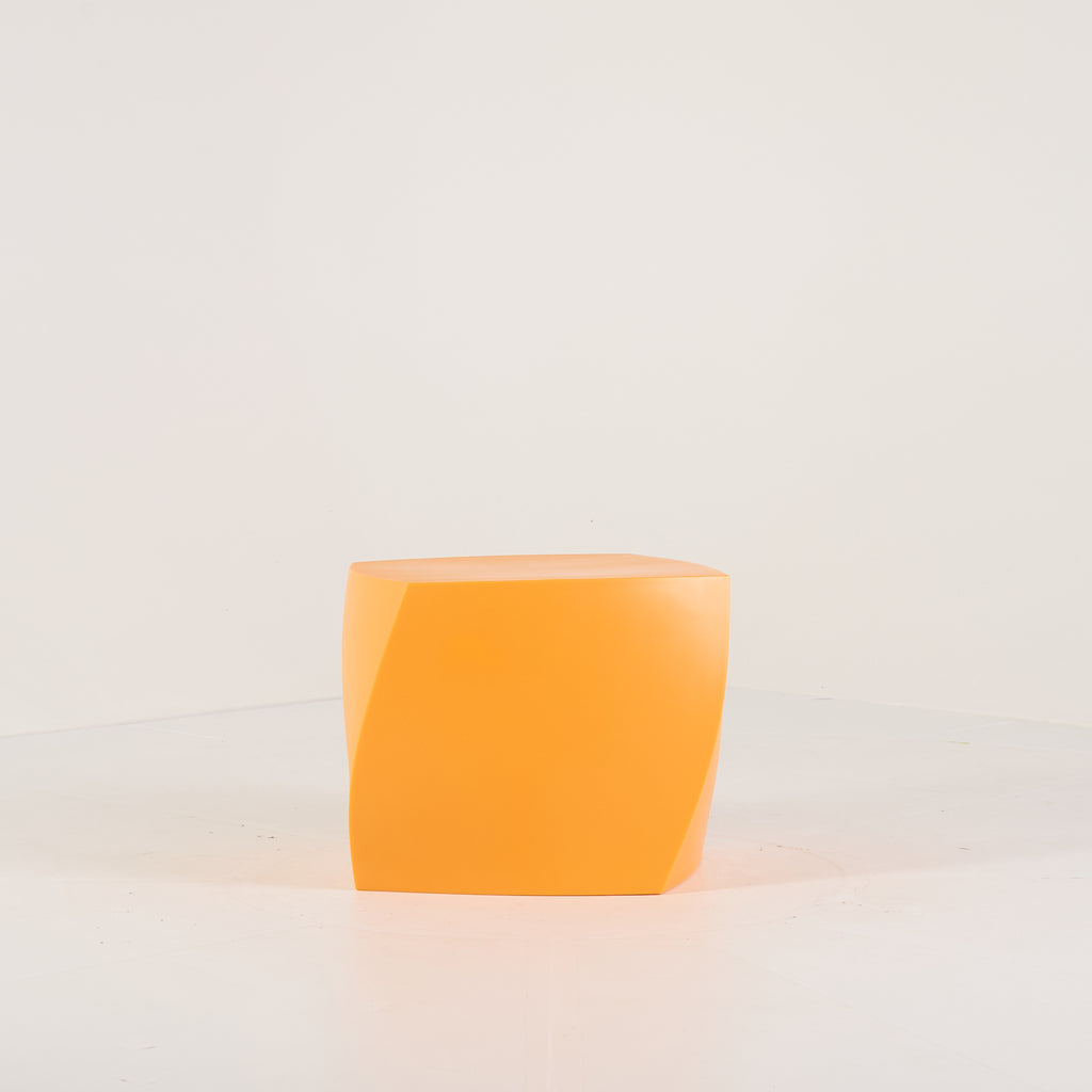 Gehry Left Twist Cube by Heller in Yellow | Gently Used – Good | Shop Now | MO-HLR-1016_03-1400-Hero Image-7