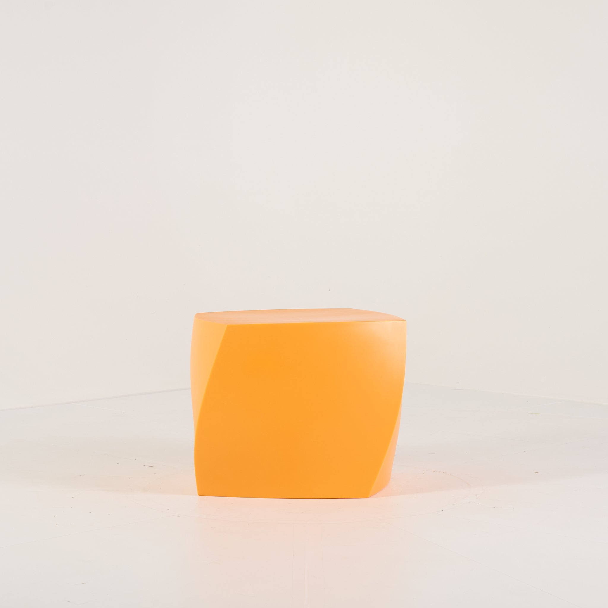 Gehry Left Twist Cube by Heller in Yellow | Gently Used – Good | Shop Now | MO-HLR-1016_03-1400-Hero Image-7