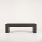 Vignelli Bench by Heller in Medium / Dark Grey | Floor Sample – Very Good | Shop Now | MO-HLR-1034_12-1358-Hero Image-6