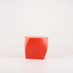 Gehry Left Twist Cube by Heller in Red | Gently Used – Good | Shop Now | MO-HLR-1016_02-1391-Hero Image-4