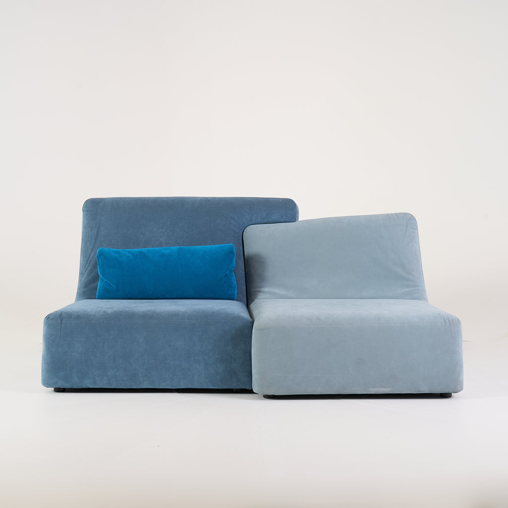 Confluences Modular Sofa by Ligne Roset in Unknown Fabric | Gently Used – Good | Shop Now | MO-LIR-14121250_14121260_14129100-1246-Hero Image-2