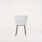 Hana Chair Un-Upholstered  by Moooi in Concrete Grey / Non-Stackable Black Legs | Project Piece – As-Is | Shop Now | MO-MOO-8718282380315-1444-Hero Image-1
