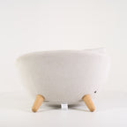 Love Sofa  by Moooi in Liscio Nebbia, WhiteWash legs | Gently Used – Good | Shop Now | MO-MOO-8718282745459-1428-Hero Image-5