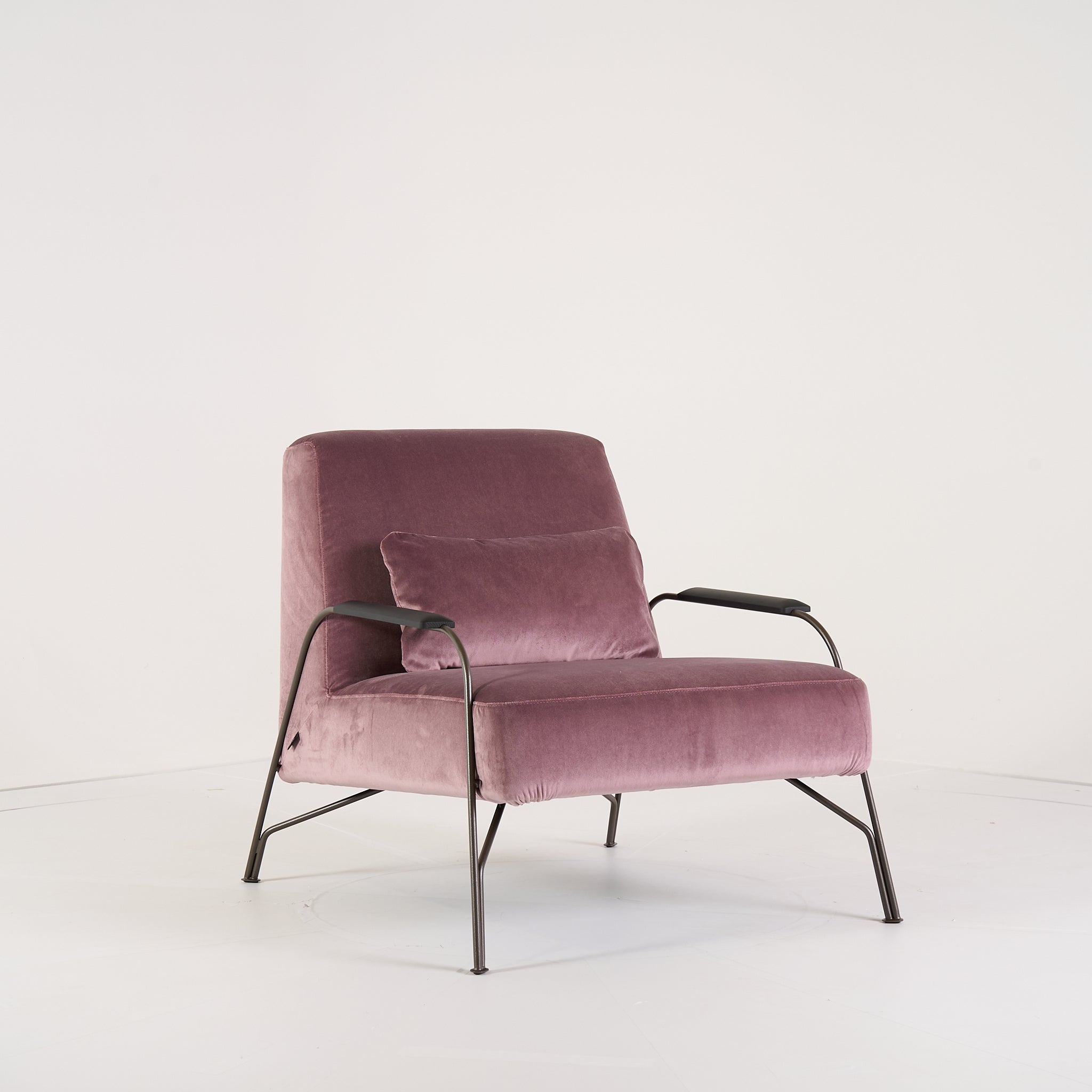 Humphrey Armchair by Ligne Roset in Roxana Rose | Floor Sample – Very Good | Shop Now | MO-LIR-19400100-1253-Hero Image-4