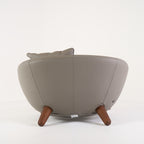 Love Sofa by Moooi in Spectrum Grey 30131, Cinnamon Legs | Floor Sample – Very Good | Shop Now | MO-MOO-8718282783796-175-Hero Image-4