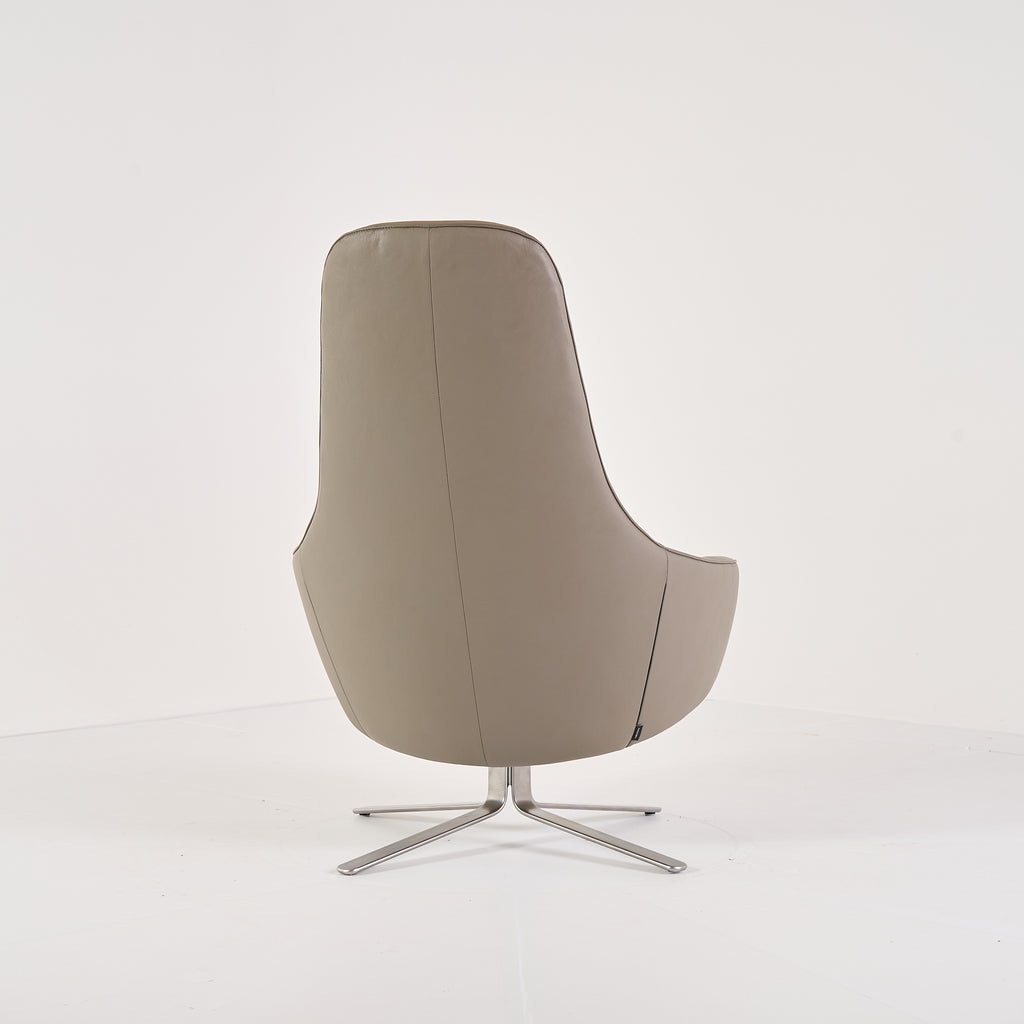 MOA Recliner by Ligne Roset in Vidar Mastic | Floor Sample – Very Good | Shop Now | MO-LIR-19500160_19500600-1230-Hero Image-1