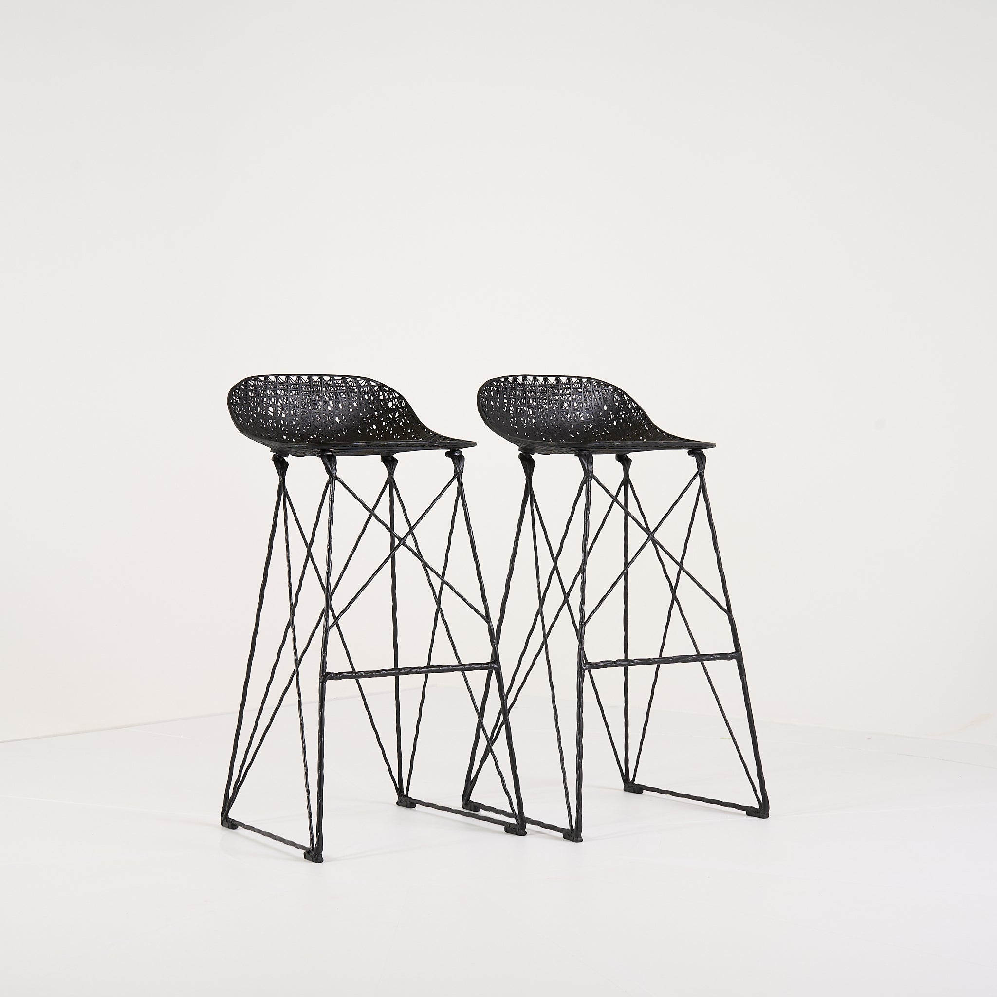 Carbon Bar Stool by Moooi in High | Floor Sample – Very Good | Shop Now | MO-MOO-8718282340166-131-Hero Image-6