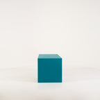 Vignelli Bench by Heller in Small / Turquoise | Floor Sample – Very Good | Shop Now | MO-HLR-1035_28-1354-Hero Image-3