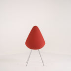 Drop Chair by Fritz Hansen in Tonica 531  / Chrome | Floor Sample – Very Good | Shop Now | MO-FHA-3110-26-Hero Image-5