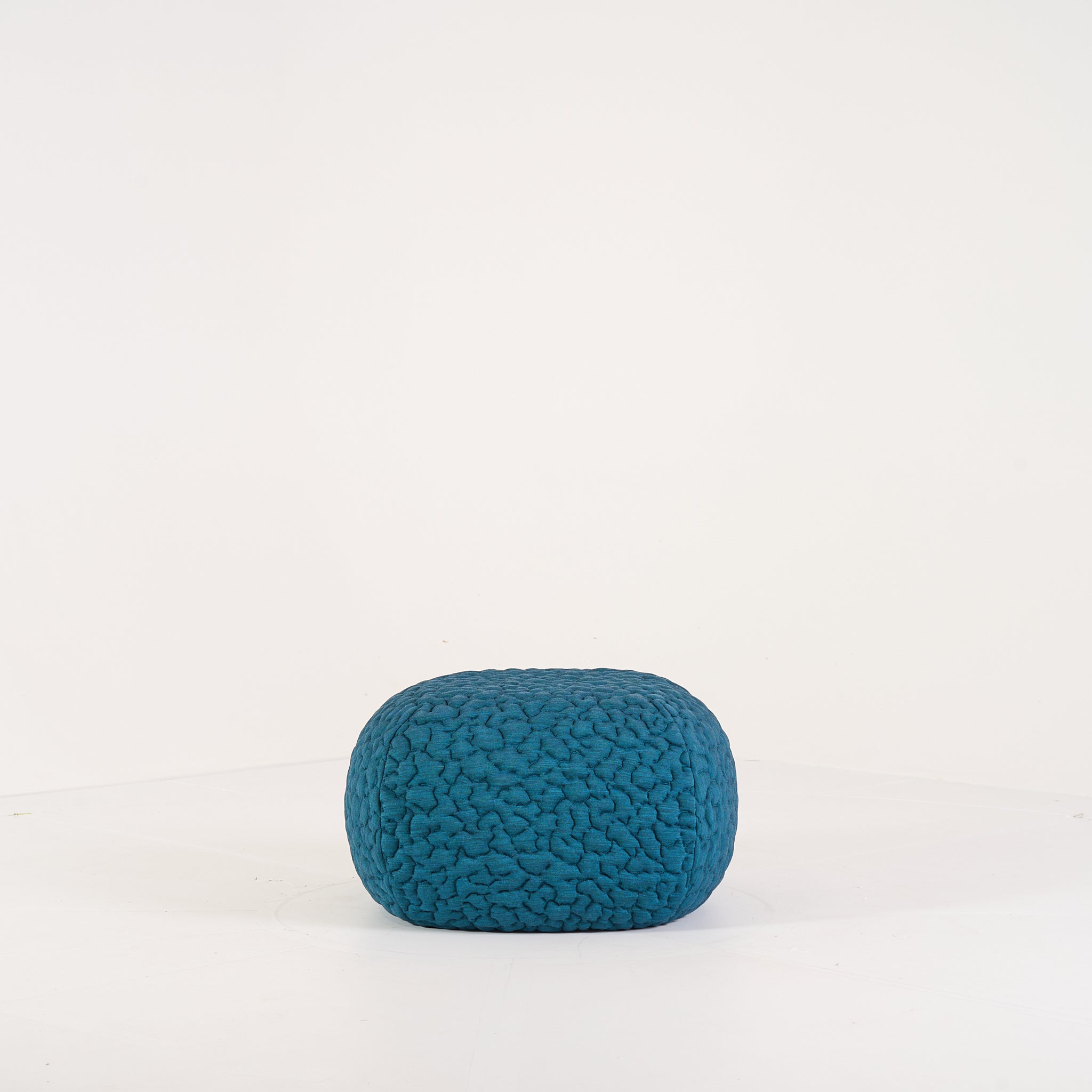 Pukka Small Ottoman by Ligne Roset in Moby Hydro | Floor Sample – Very Good | Shop Now | MO-LIR-18030200-1235-Hero Image-1