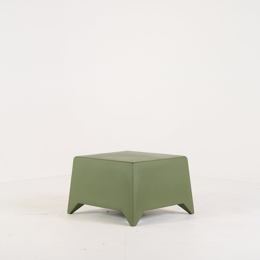 MB5 Table by Heller in Olive (Custom Color) | Open Box – Excellent | Shop Now | MO-HLR-1009_99-1455-Hero Image-2