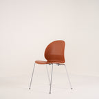 Recycle Chair by Fritz Hansen in Dark Orange / Chrome | Gently Used – Good | Shop Now | MO-FHA-N02_10_Chair-92-Hero Image-4