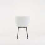 Hana Chair Un-Upholstered  by Moooi in Concrete Grey / Non-Stackable Black Legs | Project Piece – As-Is | Shop Now | MO-MOO-8718282380315-1444-Hero Image-5