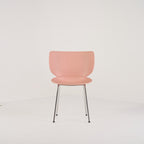 Hana Chair Unupholstered by Moooi in Dusty Pink/Chrome Non-Stacking | Gently Used – Good | Shop Now | MO-MOO-8718282380360-1250-Hero Image-7