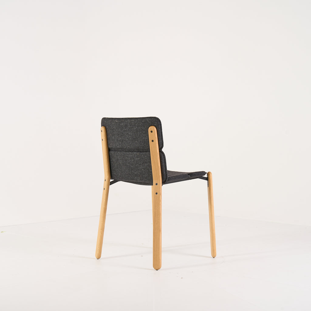 Paddock Chair by Ligne Roset in Feutre Anthracite | Floor Sample – Very Good | Shop Now | MO-LIR-10260880-1411-Hero Image-4