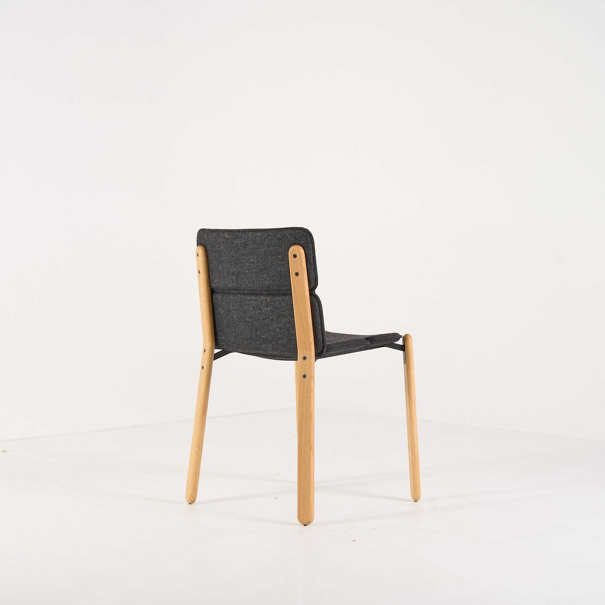 Paddock Chair by Ligne Roset in Feutre Anthracite | Floor Sample – Very Good | Shop Now | MO-LIR-10260880-1411-Hero Image-4