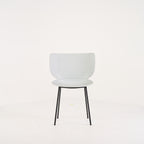 Hana Chair Unupholstered  by Moooi in Concrete Grey / Black / Non-Stacking | Floor Sample – Very Good | Shop Now | MO-MOO-8718282380315-1433-Hero Image-1