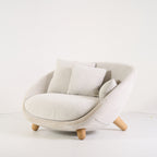 Love Sofa  by Moooi in Liscio Nebbia, WhiteWash legs | Gently Used – Good | Shop Now | MO-MOO-8718282745459-1428-Hero Image-7