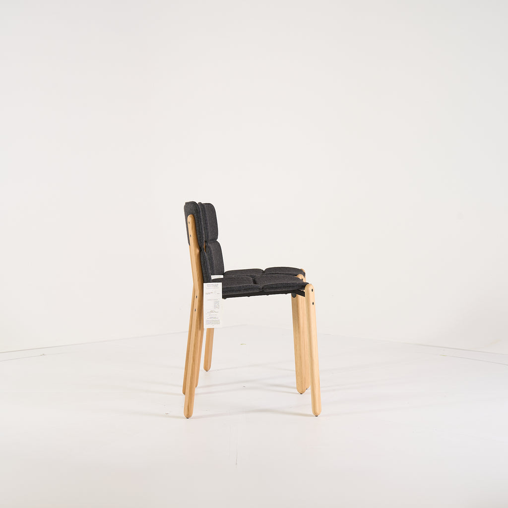 Paddock Chair Set of 2 by Ligne Roset in Feutre Anthracite | Open Box – Excellent | Shop Now | MO-LIR-10260880-1219-Hero Image-3