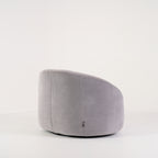 Pumpkin Swivel Armchair by Ligne Roset in Gentle Iron | Floor Sample – Very Good | Shop Now | MO-LIR-14110110-1396-Hero Image-4