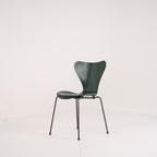 Series 7 Chair by Fritz Hansen in Evergreen Lacquer / Warm Graphite | Floor Sample – Very Good | Shop Now | MO-FHA-3107-64-Hero Image-3
