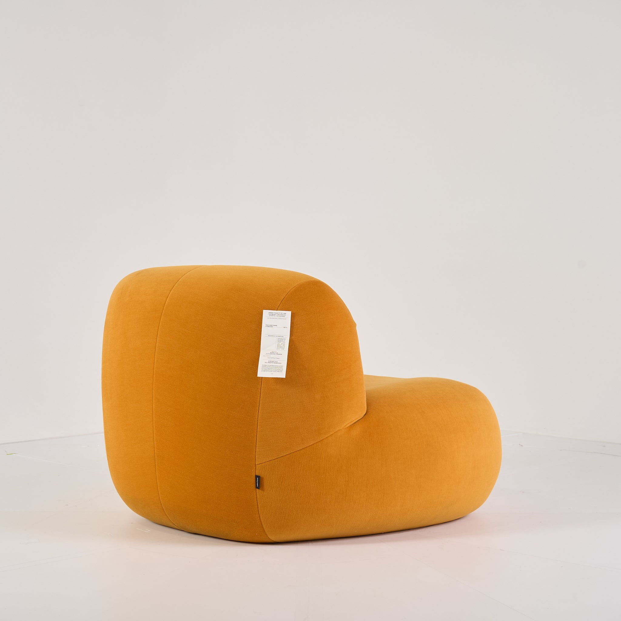 Pukka Armchair by Ligne Roset in Gentle Apricot | Floor Sample – Very Good | Shop Now | MO-LIR-18030100-1245-Hero Image-1