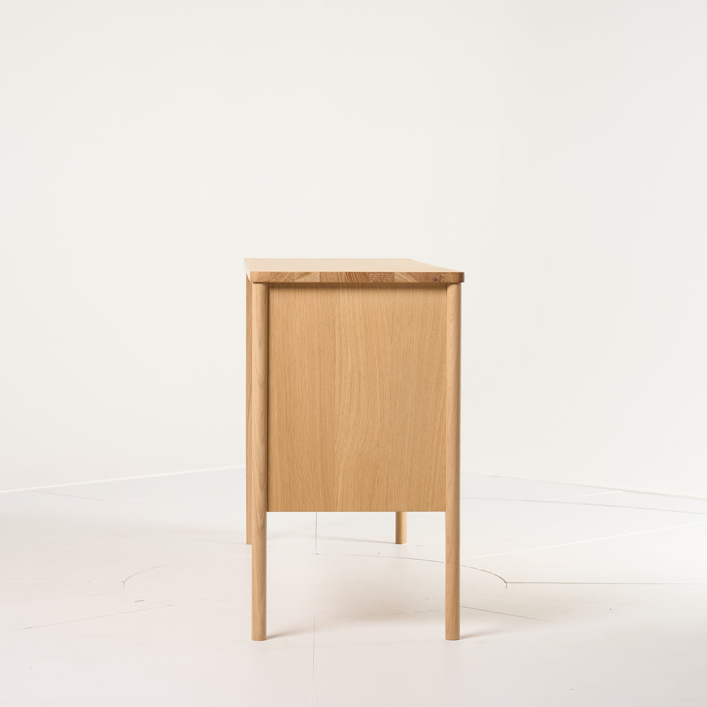 Jut Cabinet  by Fritz Hansen in Oak / Oak | Well Loved – Fair | Shop Now | MO-FHA-1090102-107-Hero Image-1