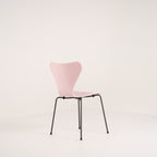 Series 7 Chair by Fritz Hansen in Pale Rose Lacquer / Warm Graphite | Gently Used – Good | Shop Now | MO-FHA-3107-67-Hero Image-7