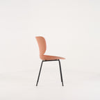 Hana Chair Un-Upholstered by Moooi in Terracotta Non-Stackable Black | Gently Used – Good | Shop Now | MO-MOO-8718282386935-1430-Hero Image-3