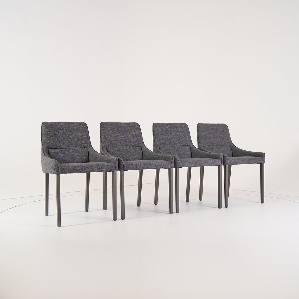 Long Island Armchair (Set of 4) by Ligne Roset in Match Tempete | Floor Sample – Very Good | Shop Now | MO-LIR-10260510-1207-Hero Image-2